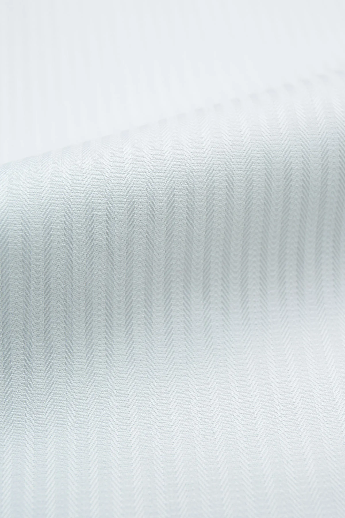 Antila 100s White Mini Herringbone Fabric - Image 3