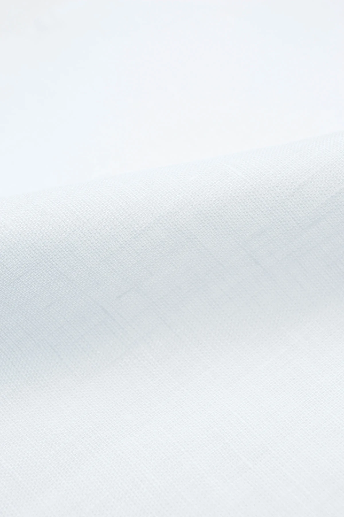 Capri White Linen Fabric - Image 3