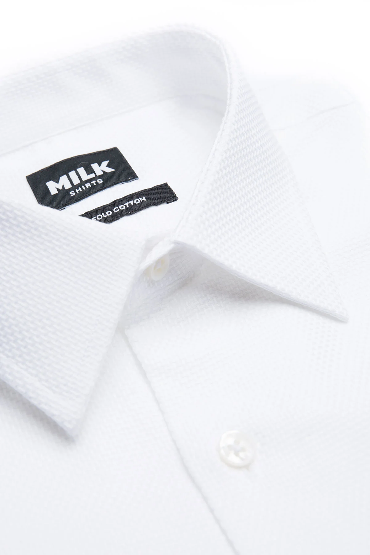 Cross 90s White Panama Shirt - Image 3