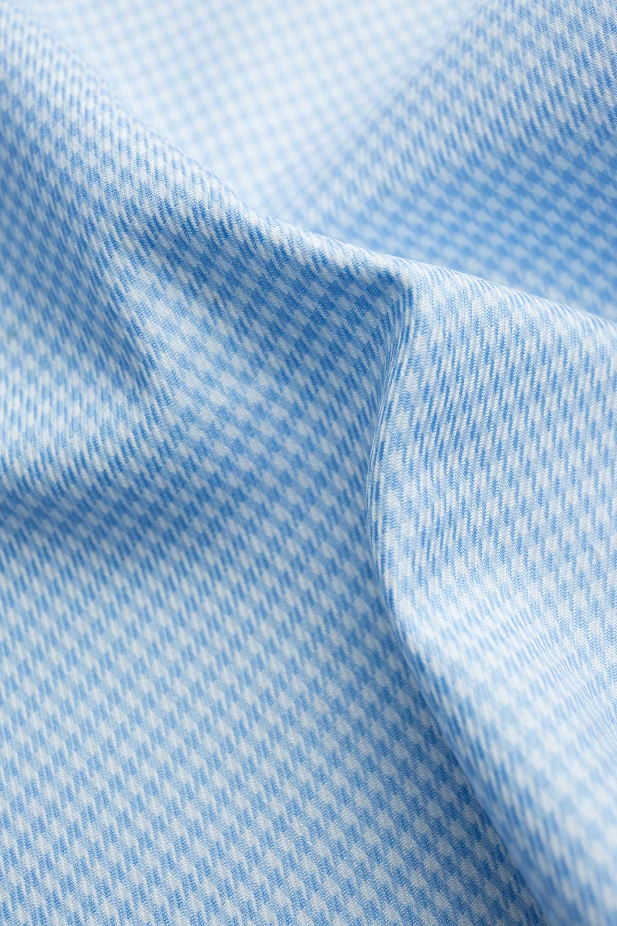 Vevo 100s Light Blue Houndstooth Shirt - Image 6