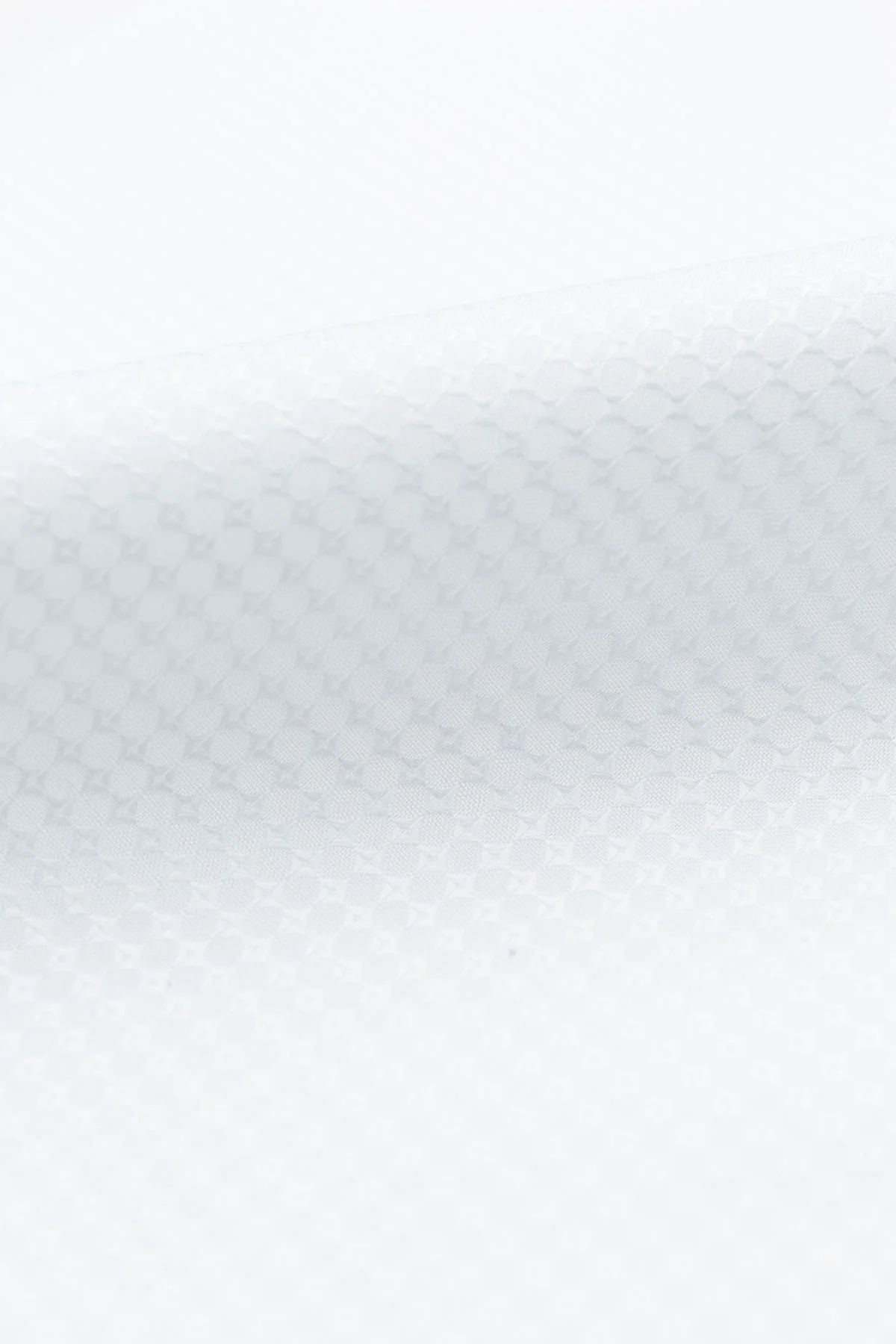 Webber 90s White Jacquard Fabric - Image 3